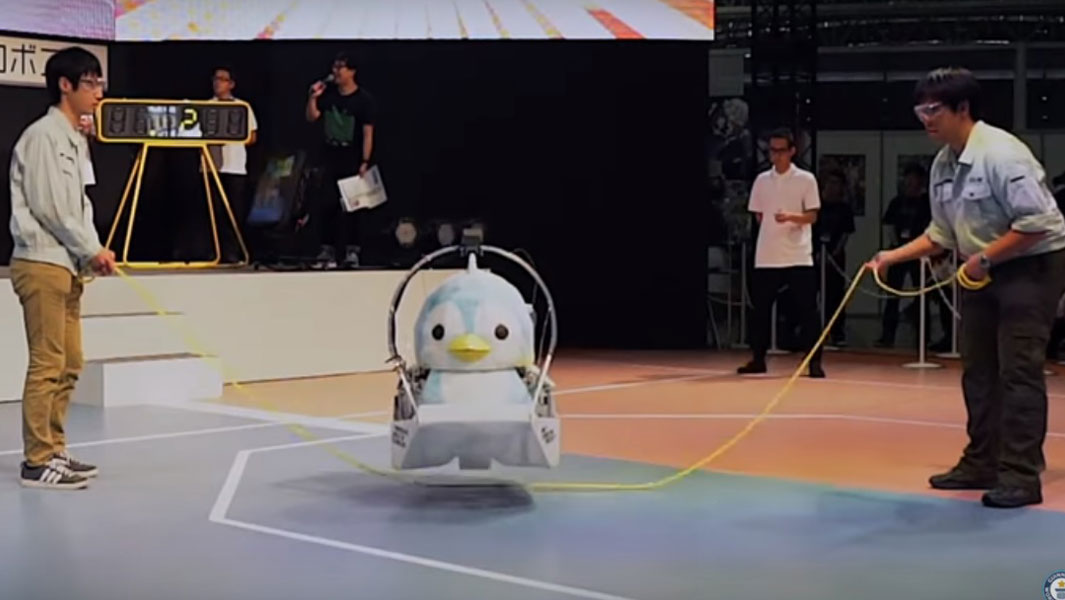 ペンギン　ロボット ルーミーピー Roomie-P イワヤ株式会社 ぬいぐるみ ロボットトイ