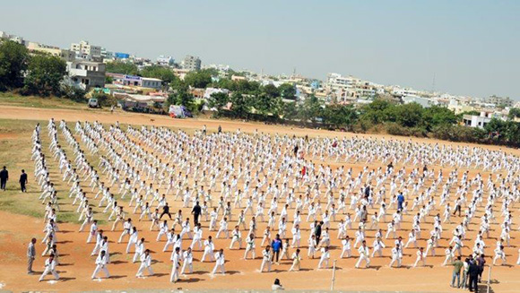Largest Taekwondo display