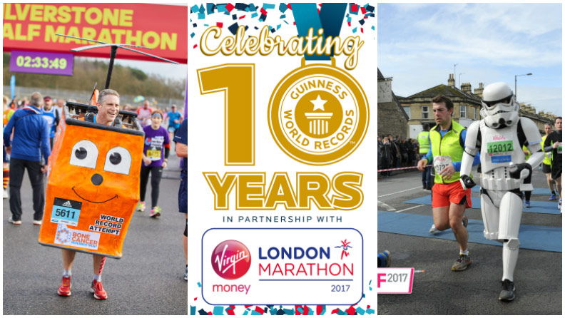 London Marathon 2017 record attempts