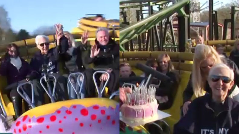 oldest person to ride a non-inversion roller coaster header