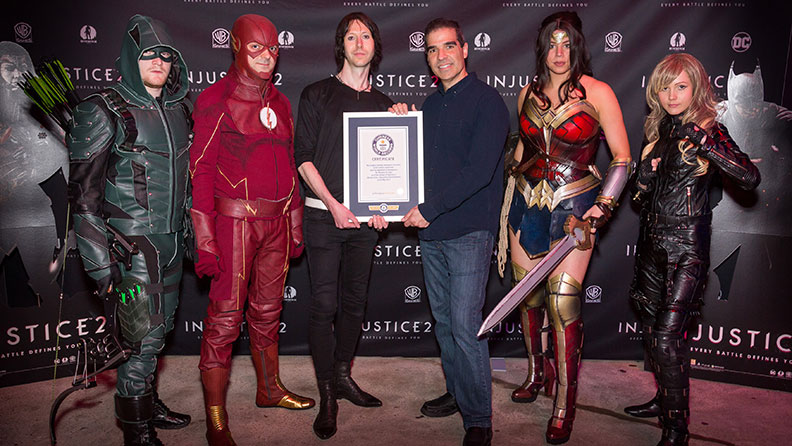 Superman certificate presentation header