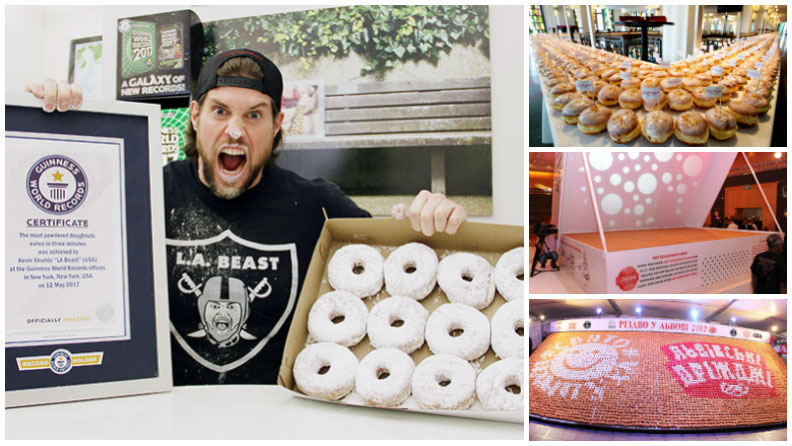 Donut Day collage