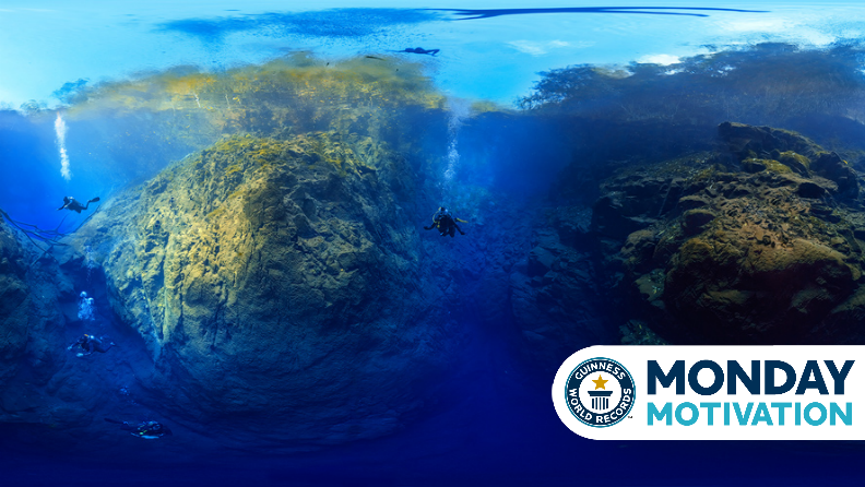 Largest underwater panoramic image