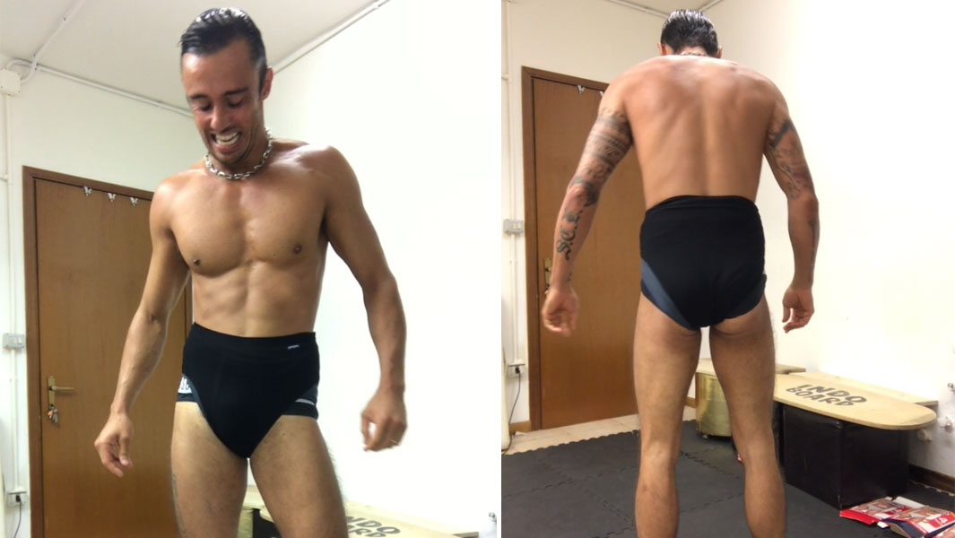 Silvio Sabba underpants challenge
