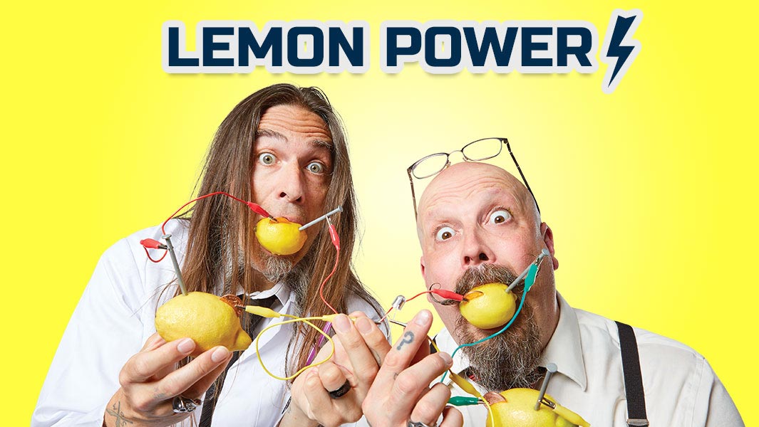 Fastest time to light an LED with a fruit battery