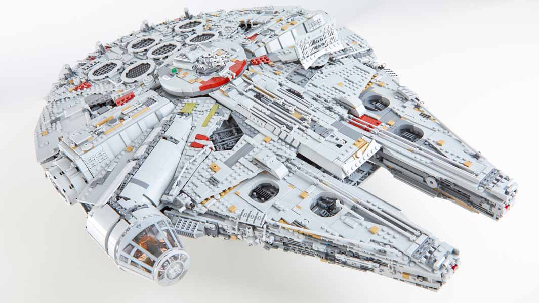 Millennium Falcon header