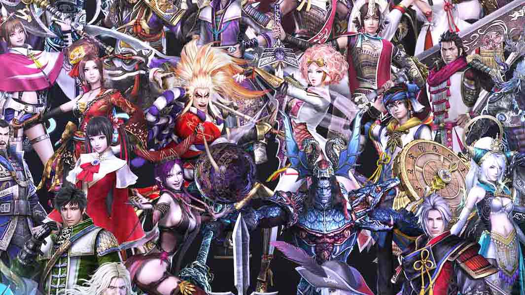 Most playable characters in a hack and slash videogame
