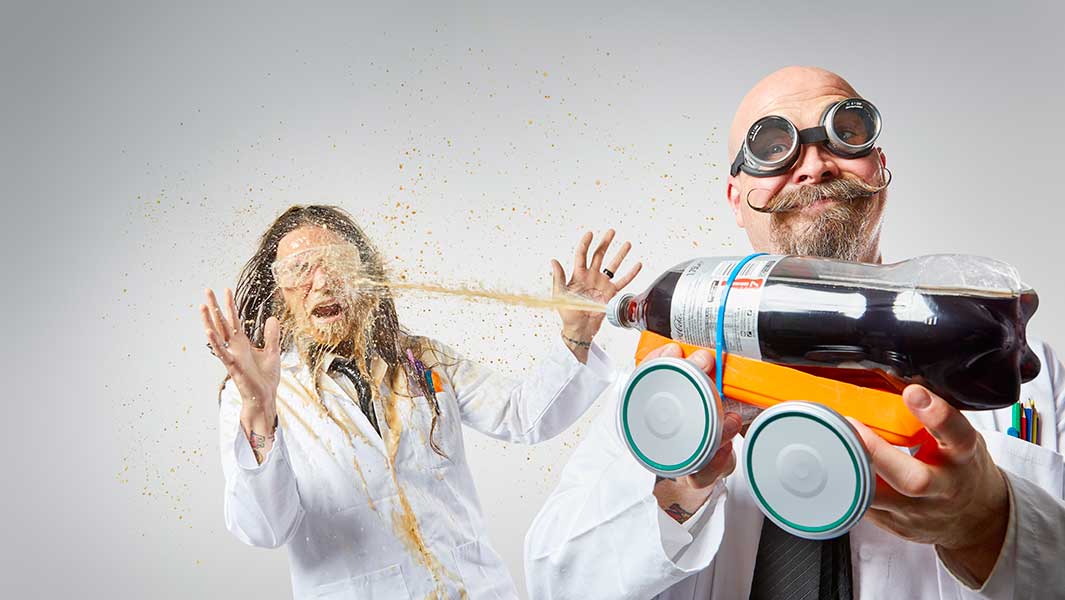 How to make a Mentos and soda car header