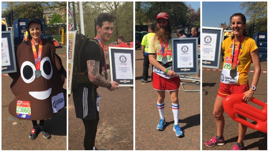 Virgin Money London Marathon record holders header