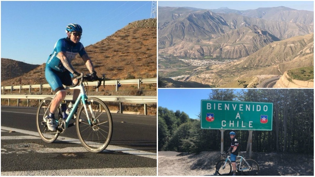 dean stott fastest time to cycle the length of south america header