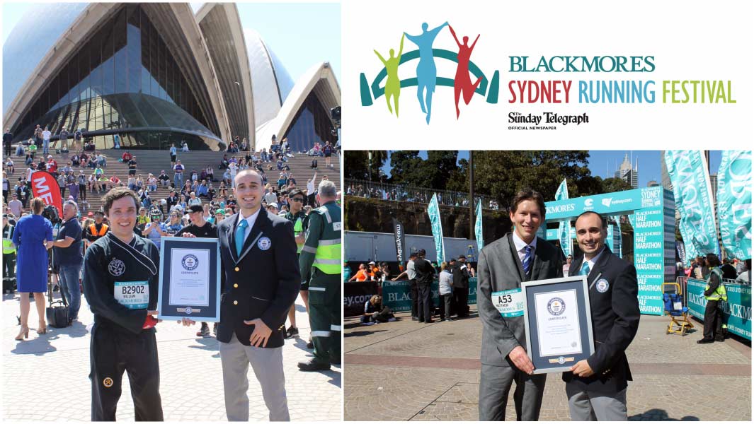 Sydney Running Festival collage