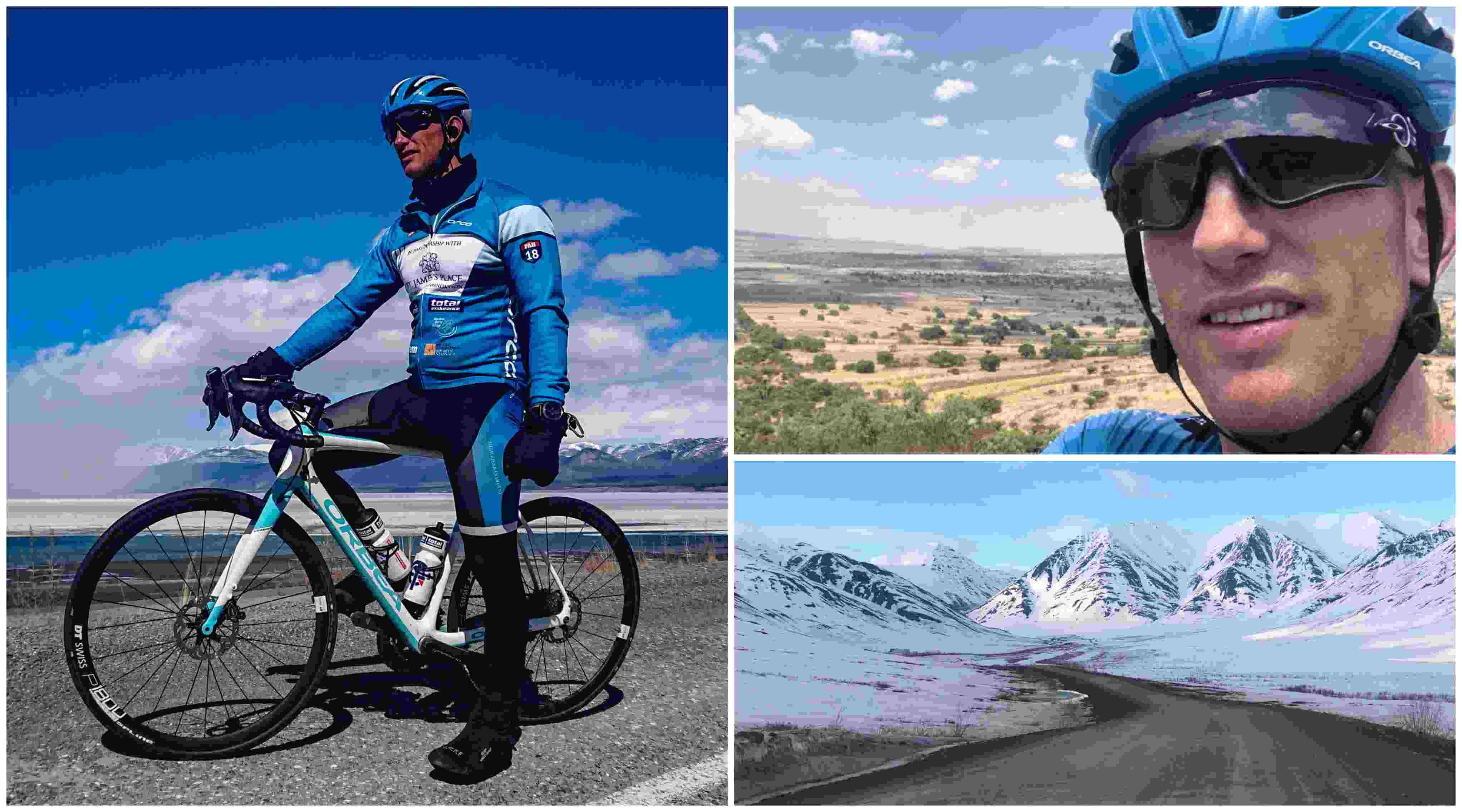 Fastest time to cycle the length of the Pan-American Highway 10