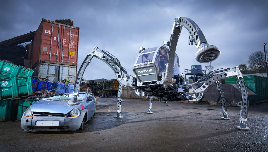 Mantis - Largest Rideable Hexapod-header