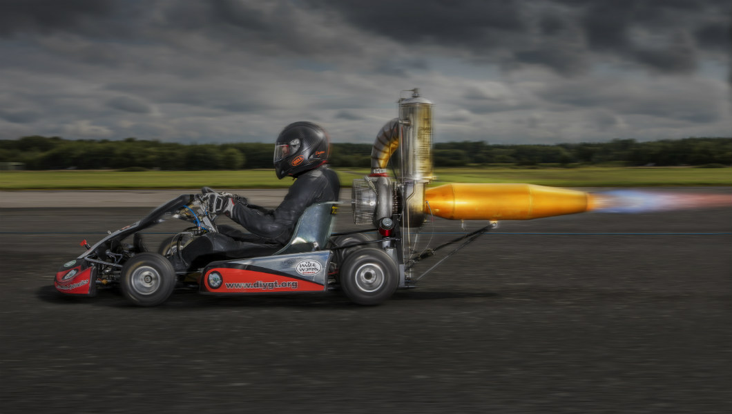 Tom Bagnall - Fastest Jet Powered Go Kart- header