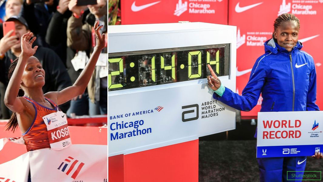 Brigid Kosgei marathon record