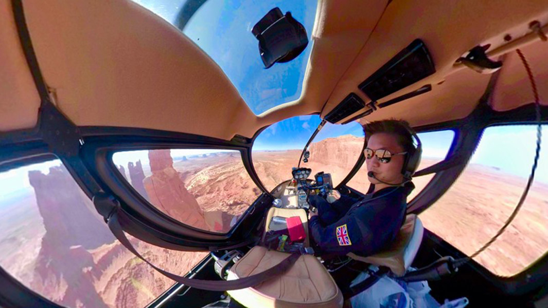 fastest to journey by helicopter through 48 contiguous US states 8