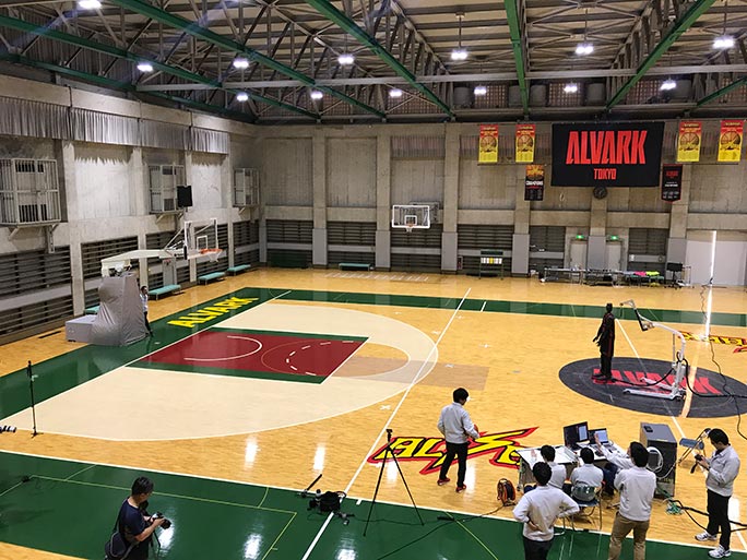 Robotic member of Japanese basketball team sets free throws record