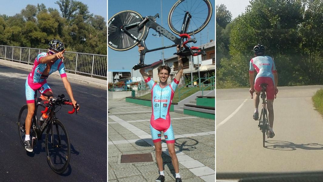 Most countries visited in 24 hours bicycle