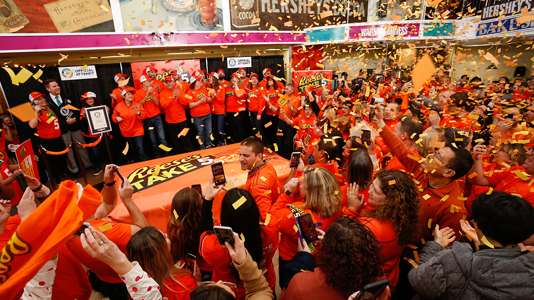 Reeses celebration
