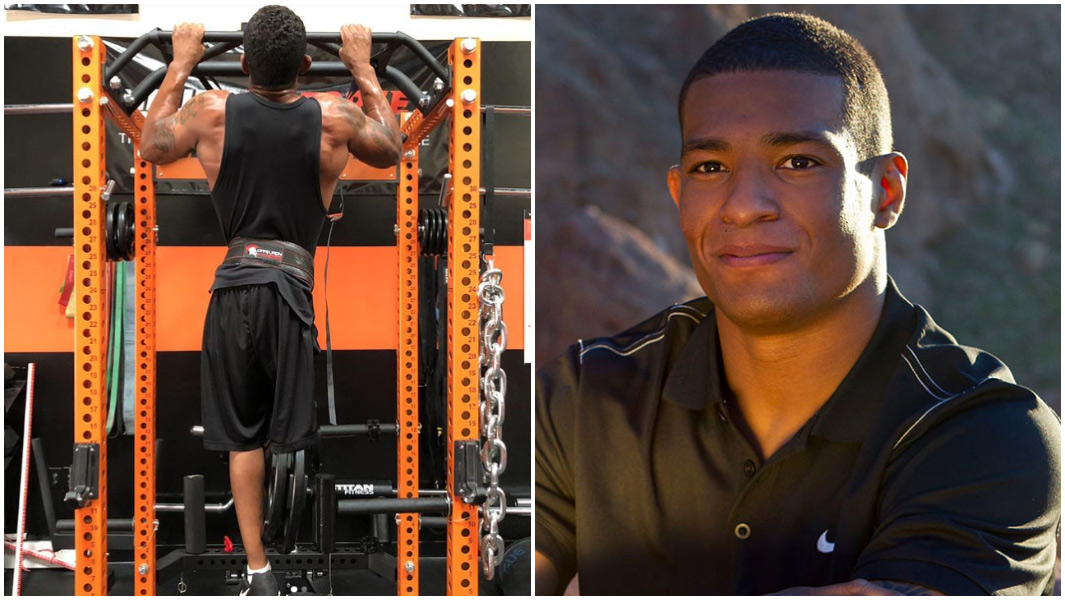 Anthony Robles attempts most pull ups in 24 hours