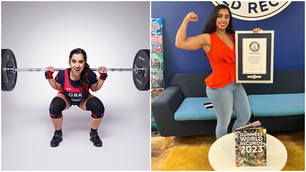 Karenjeet powerlifting and with cert