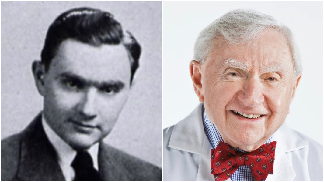 oldest practising doctor in 1947 and now