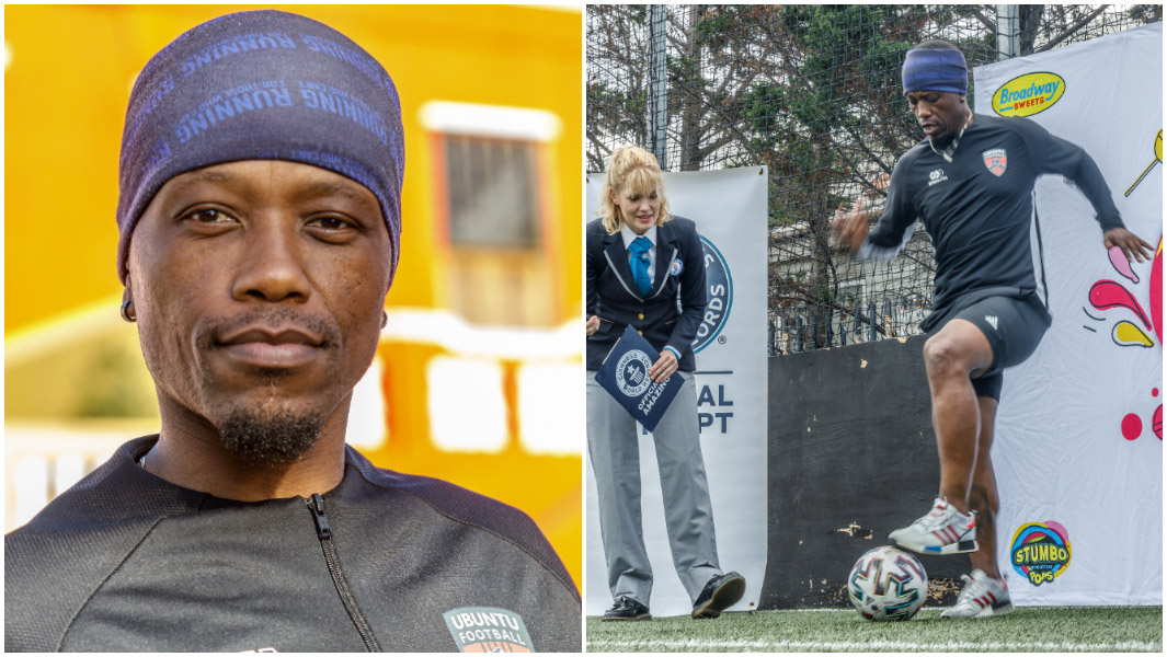 split image of Khris Njokwana