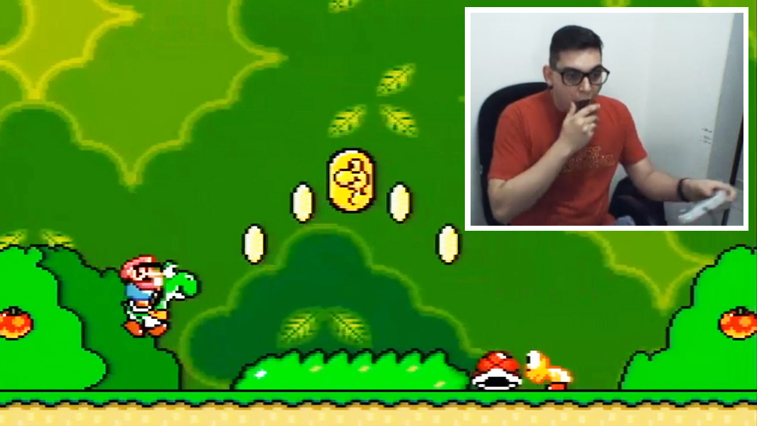 super mario world speedrun 0 exit reaction