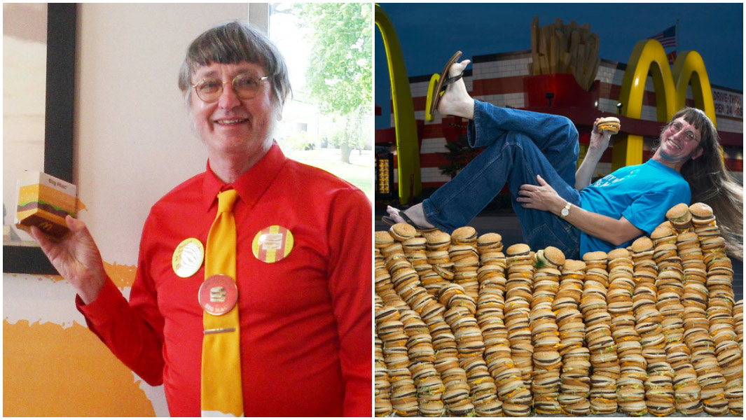Donald Gorske split image