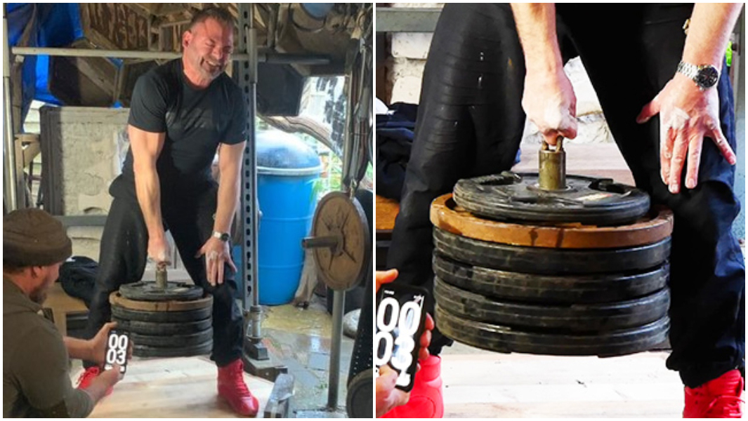 deadlift with finger header lifting