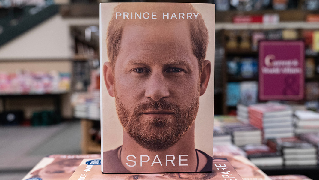 Prince Harry Spare book