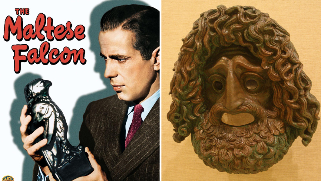 Maltese Falcon and Mask