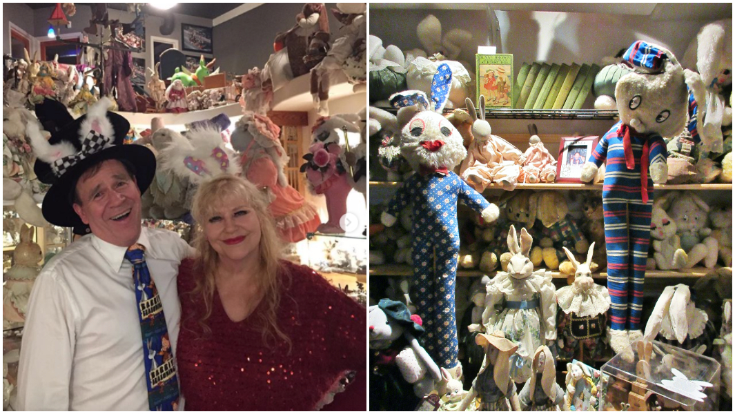 split-image-of-candace-frazee-and-steve-lubanski-and-their-rabbit-items-collection-761024