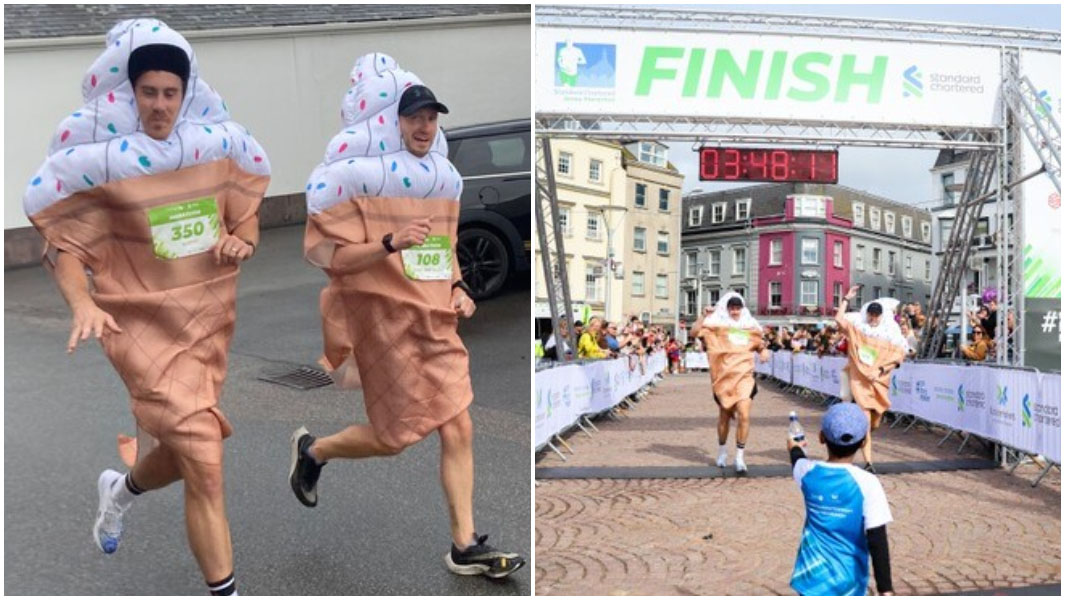 ice cream marathon split
