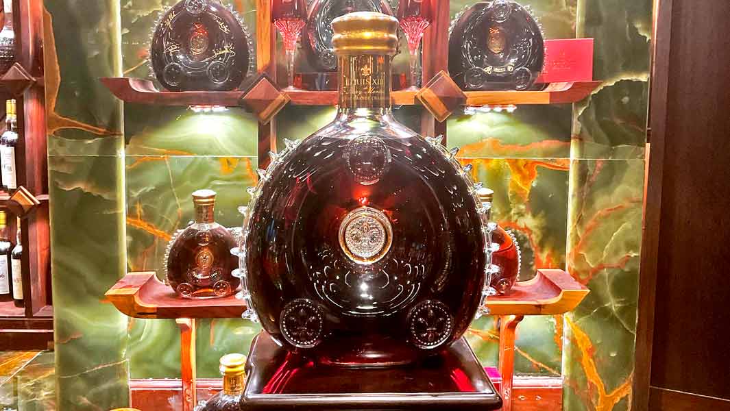Most expensive cognac sold in a private sale top