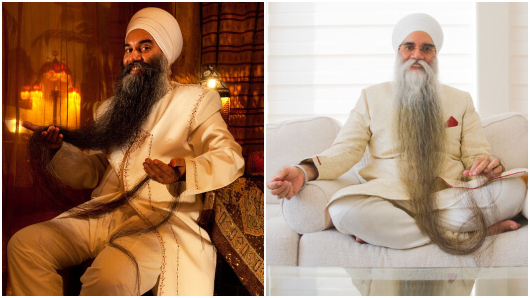 sarwan singh then and now split image