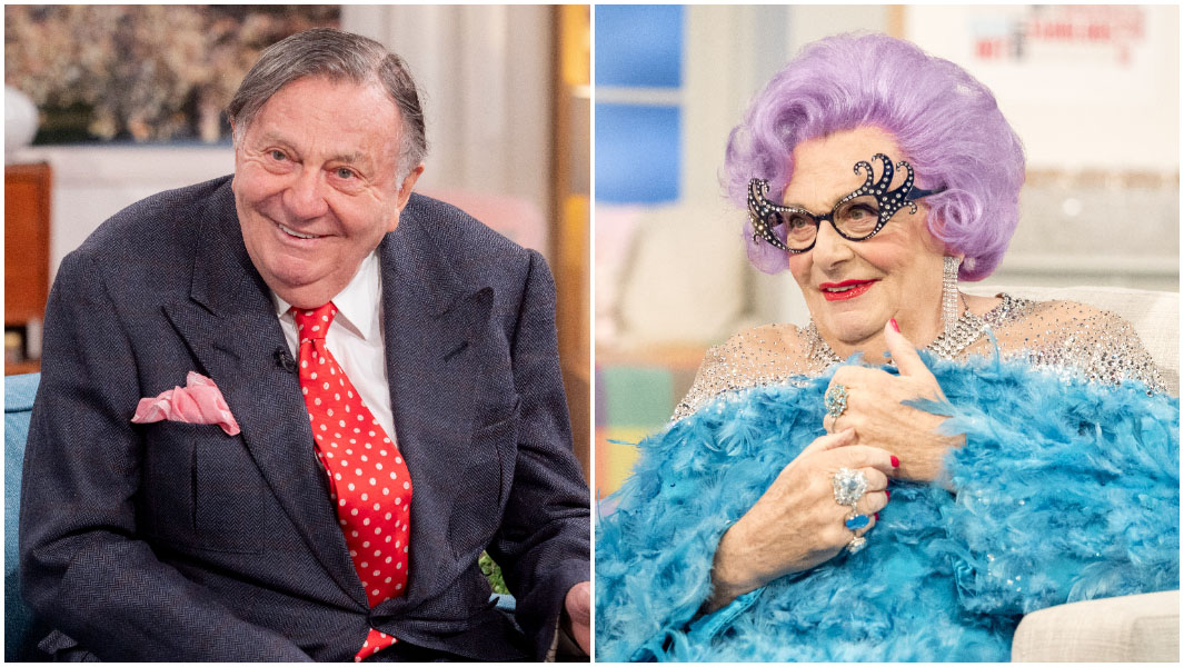 barry humphries split image