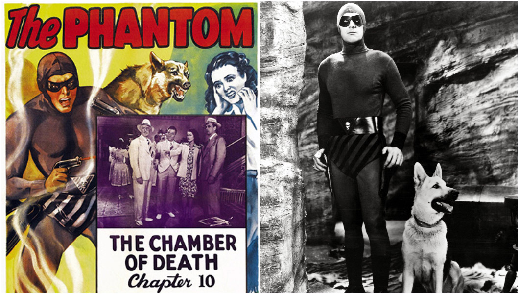The phantom movie and comic