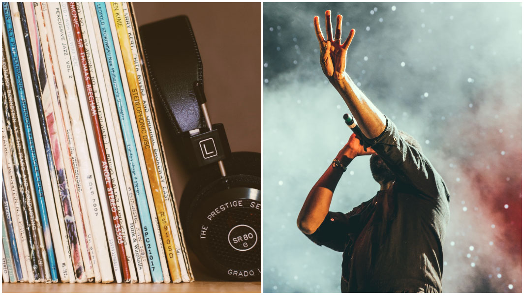 music split image