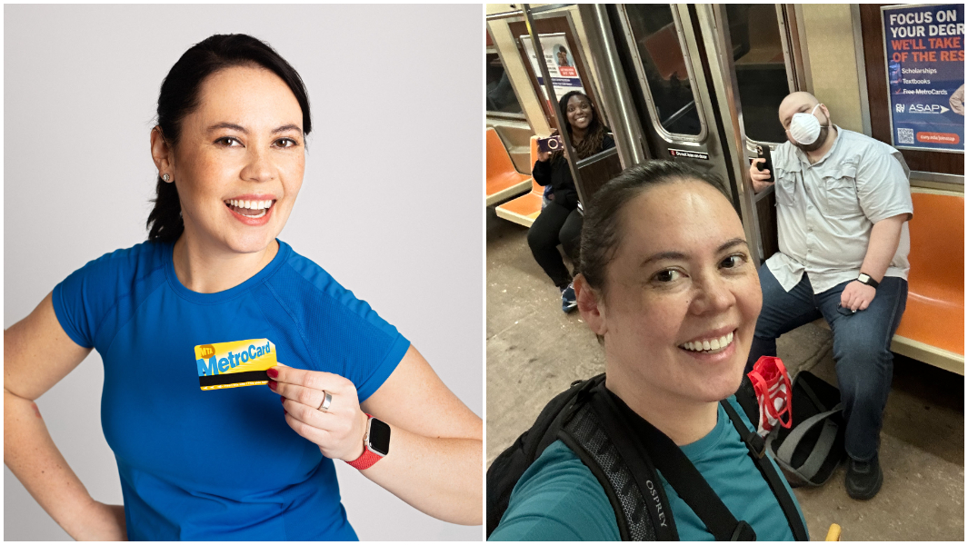 split-image-of-kate-jones-holding-her-mta-card-and-standing-in-a-subway.jpg