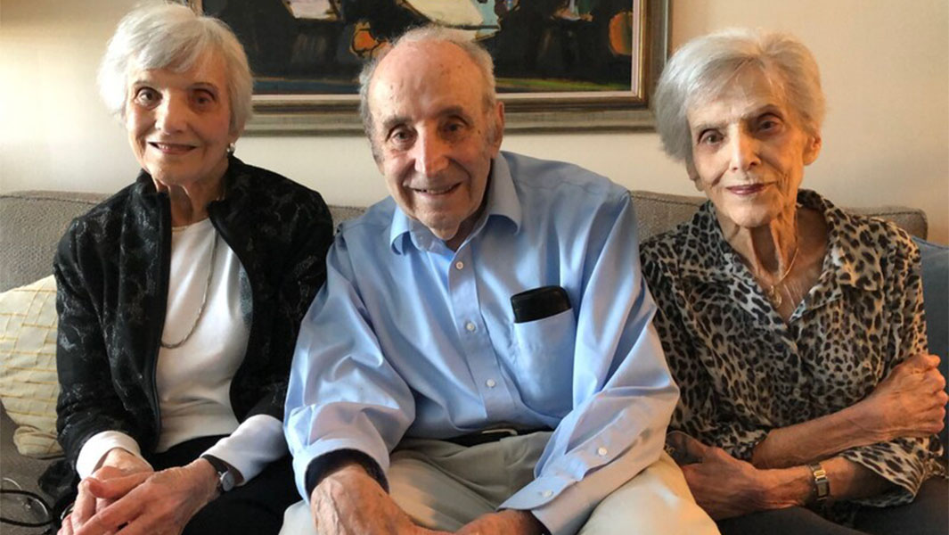 betty woolf and siblings close up
