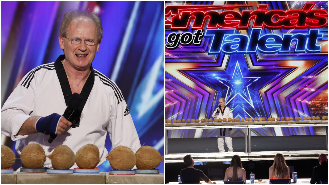 muhamed on agt split image