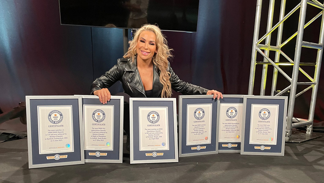 Natalya WWE certificates