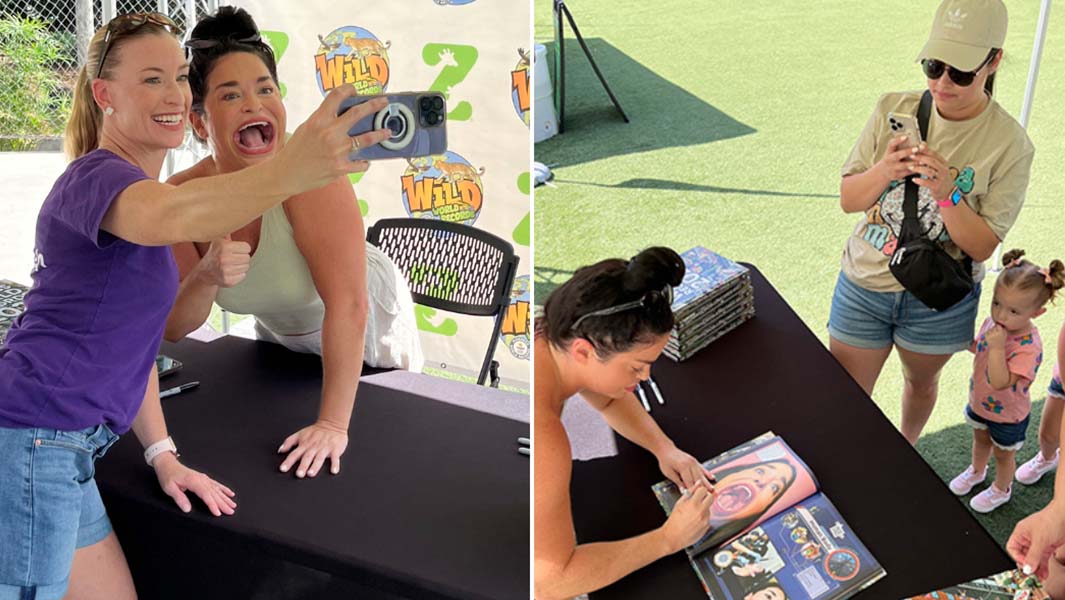 sam ramsdell zoo split image