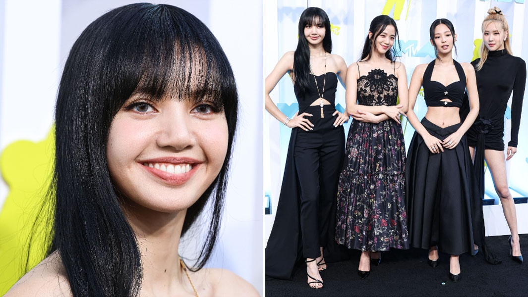 blackpink and lisa split image