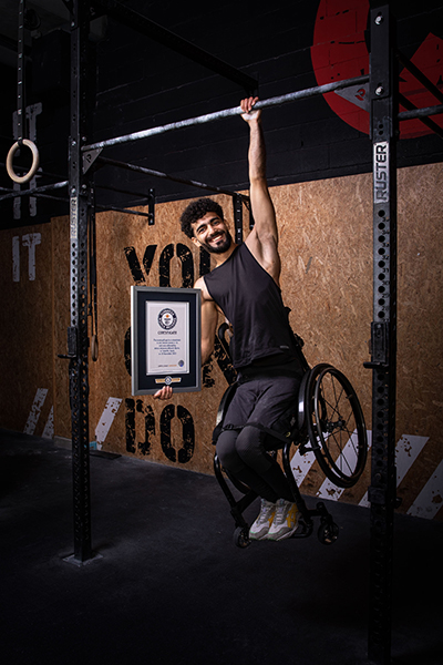 Adnan with certificate