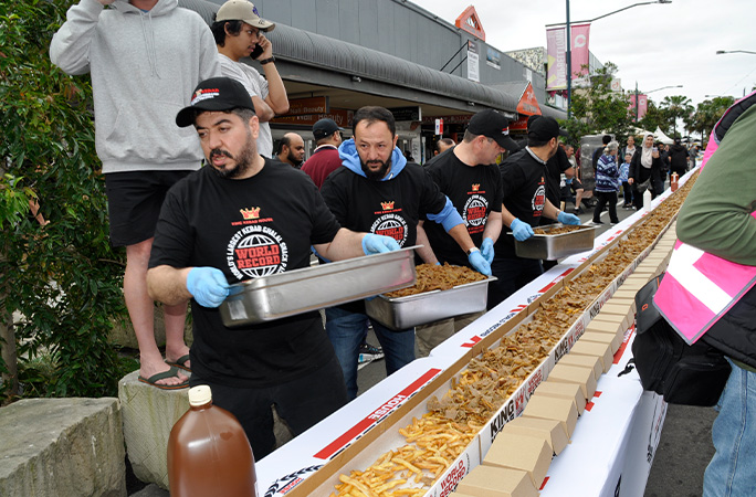 largest kebab being served up
