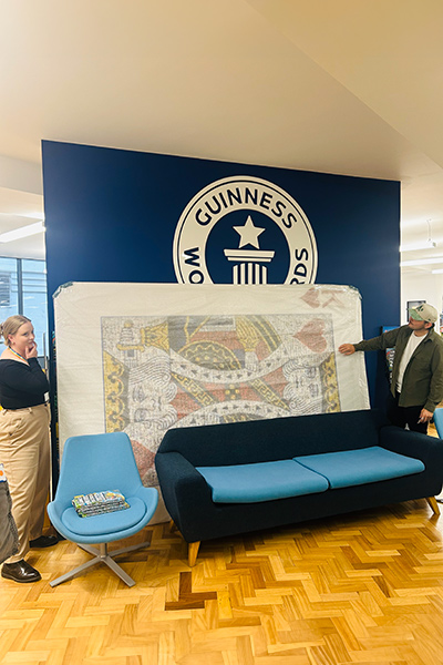 The card arrives at GWR HQ