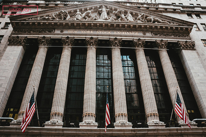 Wall Street front of the building