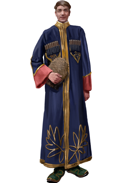an illustration of Fyodor Makhnov